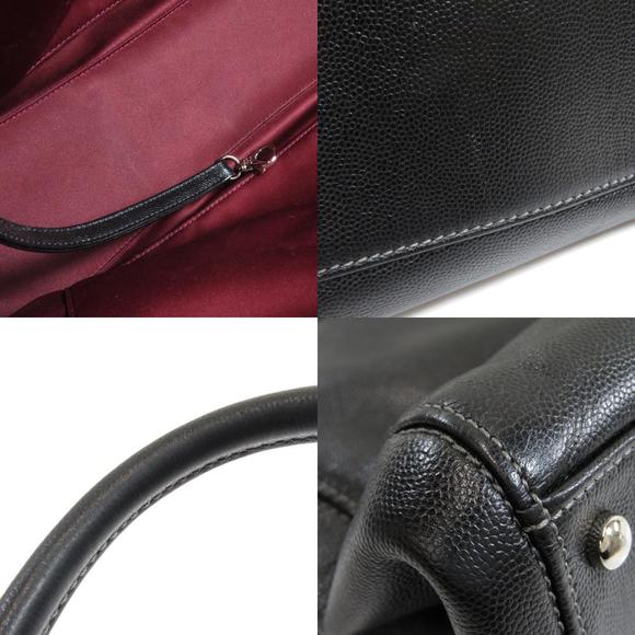 Chanel Coco Mark 2way Silver Metal Fittings Tote Bag - Picture 8 of 9